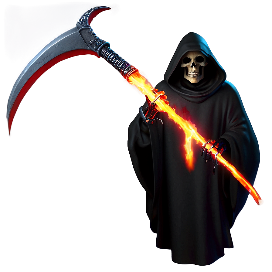 Fiery Grim Reaper Png 58 PNG image