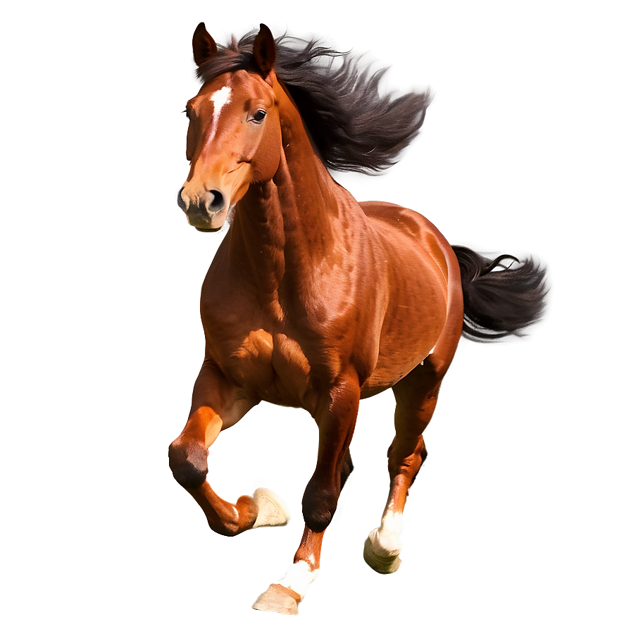 Fiery Horse Running Scene Png Ogv PNG image