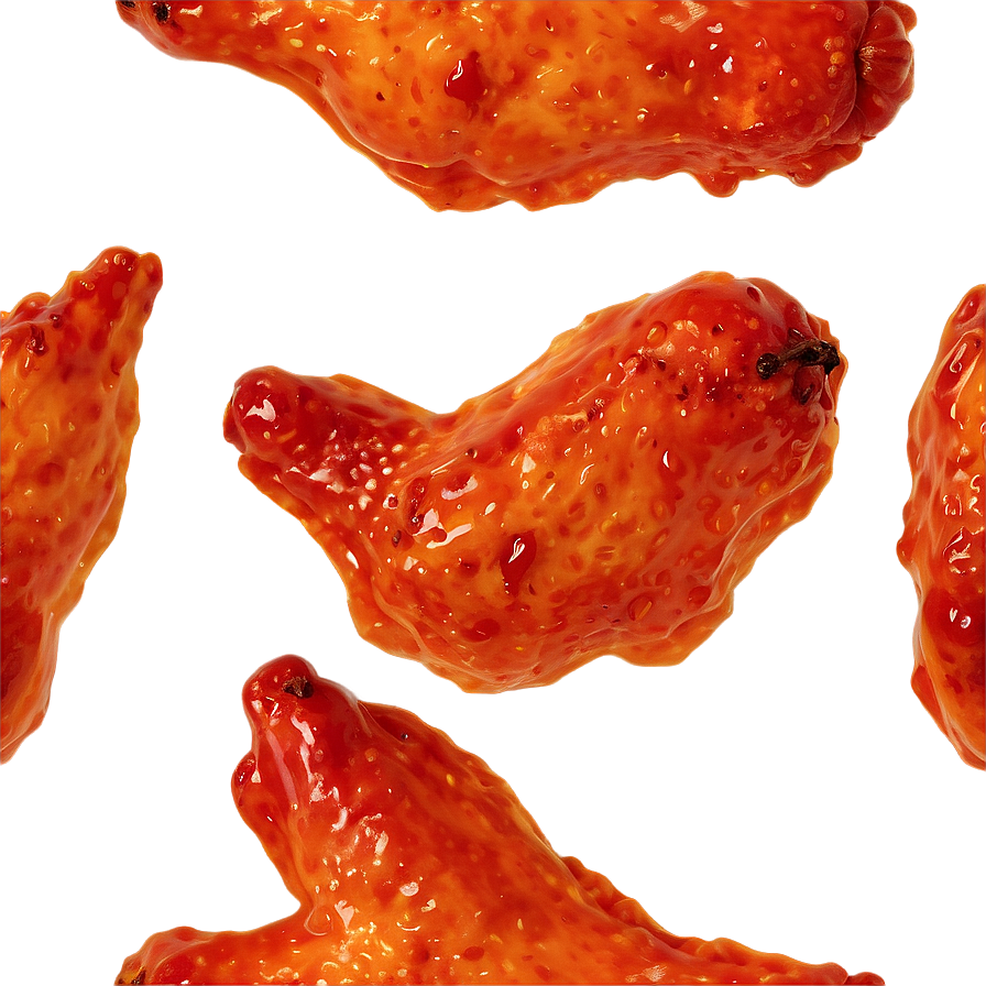 Fiery Hot Wings Png 06282024 PNG image