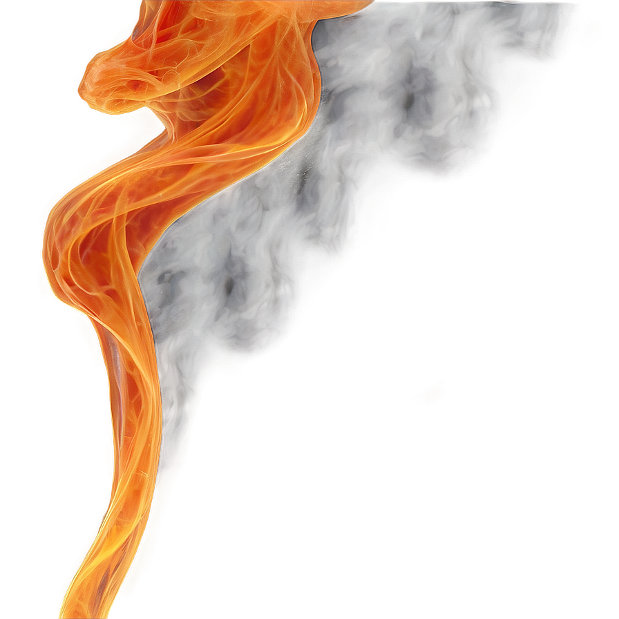 Fiery Orange Smoke Texture Png Xjb76 PNG image