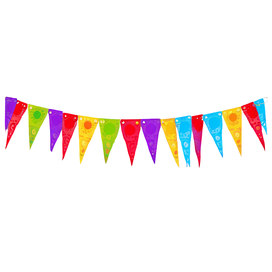 Fiesta Banner For Outdoor Party Png 06262024 PNG image