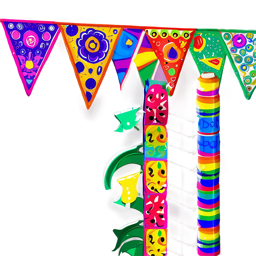 Fiesta Banner For Outdoor Party Png Xxu PNG image