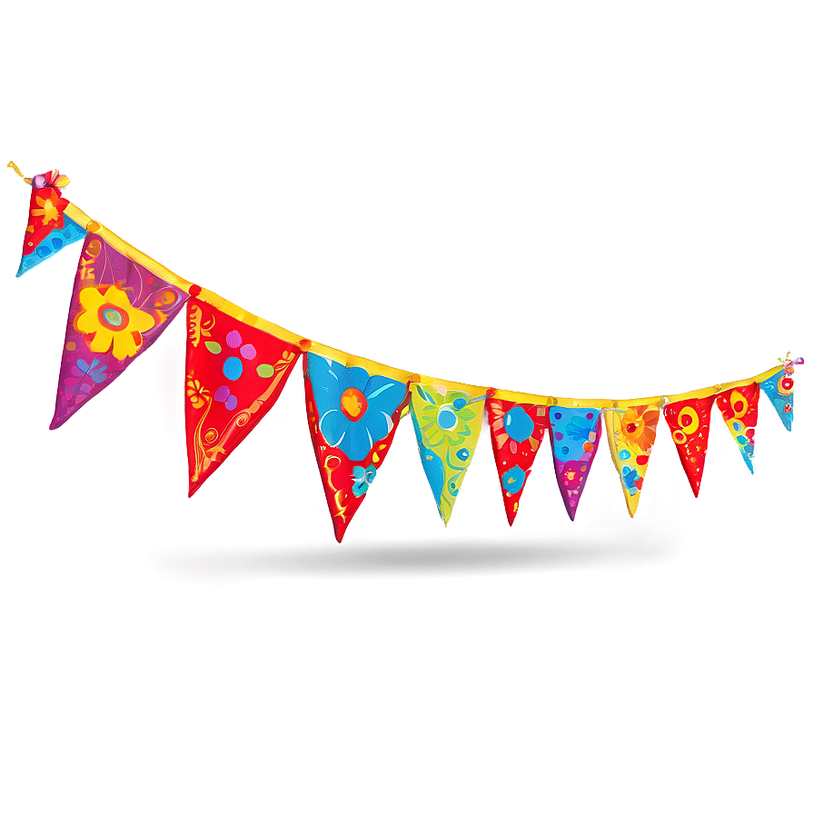 Fiesta Fabric Banner Png Hnq36 PNG image