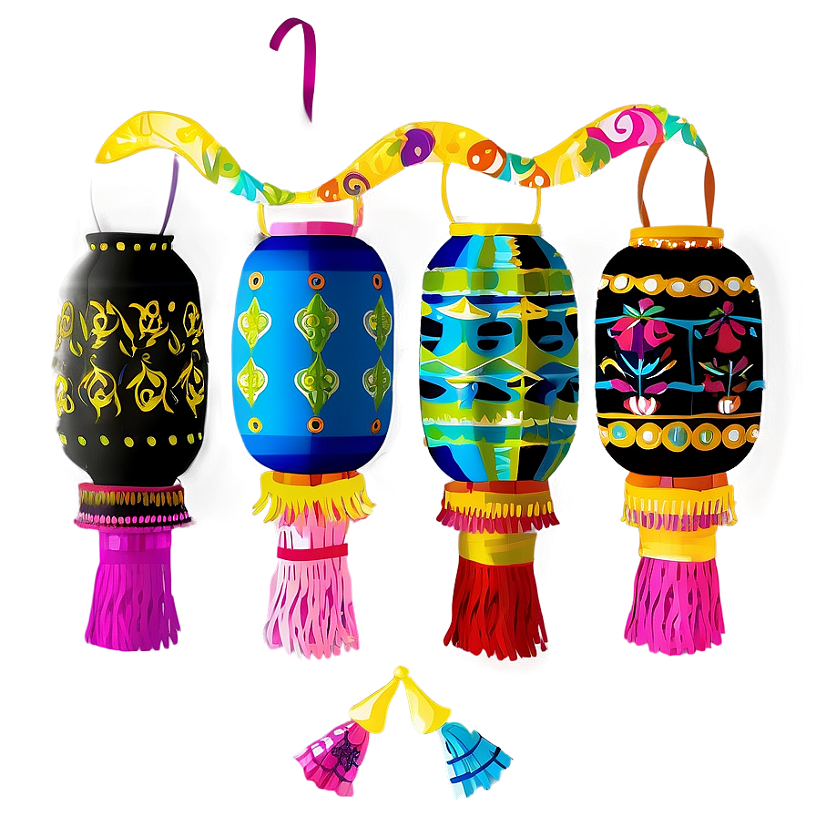 Fiesta Lanterns Png Tqi37 PNG image