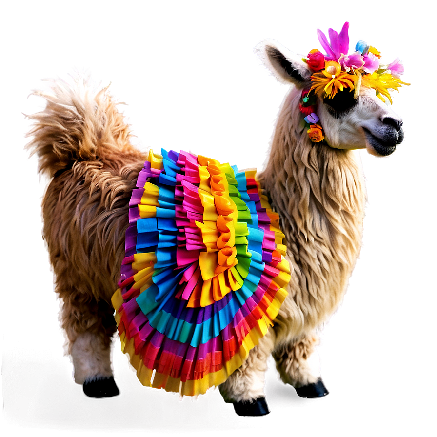 Fiesta Llama Png 06202024 PNG image