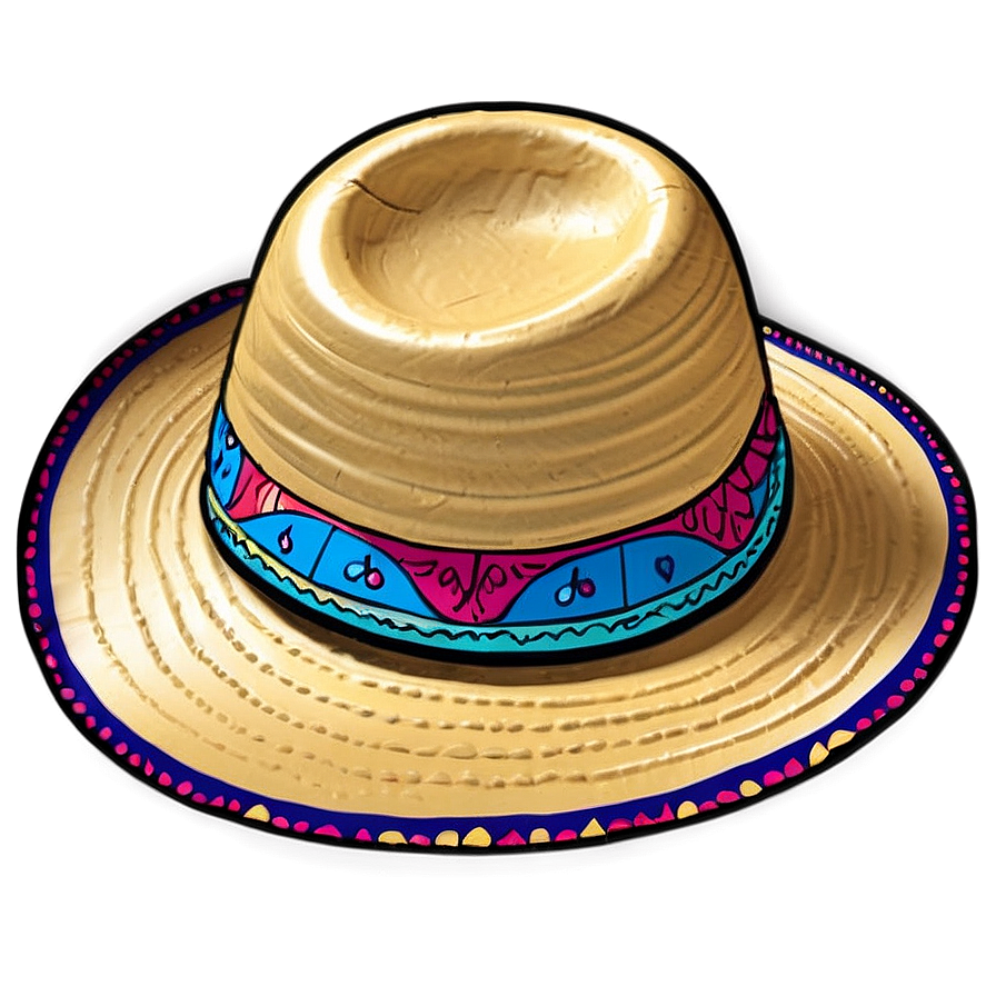 Fiesta Sombrero Png 06202024 PNG image