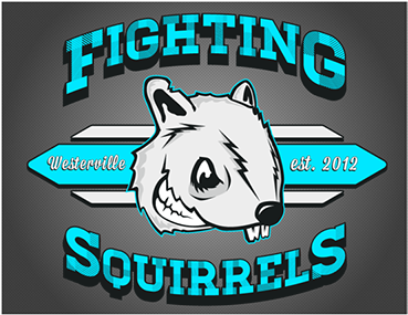 Fighting Squirrels Sports Logo PNG image