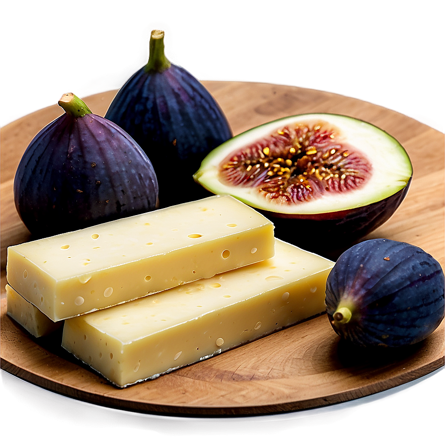 Figs And Cheese Platter Png Fdf29 PNG image