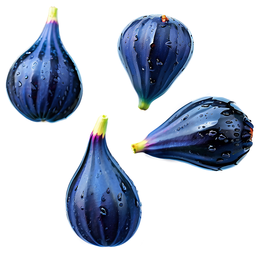 Figs With Drops Of Water Png 46 PNG image