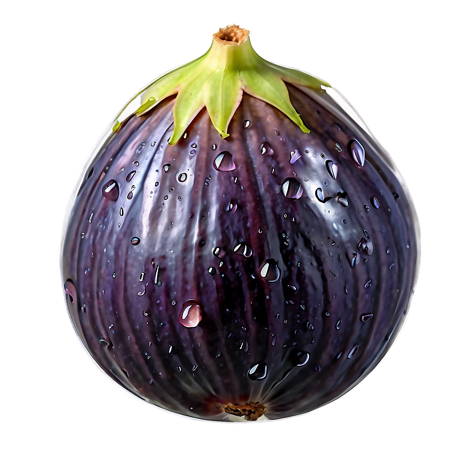 Figs With Drops Of Water Png Qhu PNG image