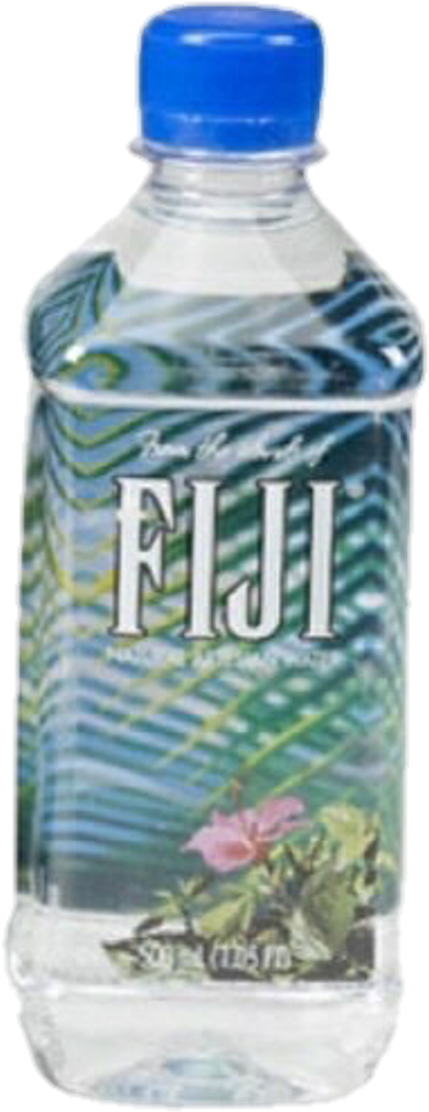 Fiji Water Bottle Image PNG image