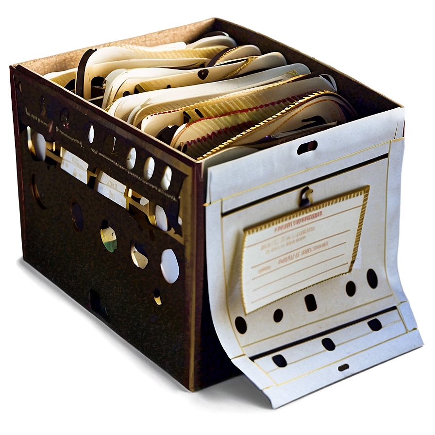 Film Archive Box Png 05232024 PNG image