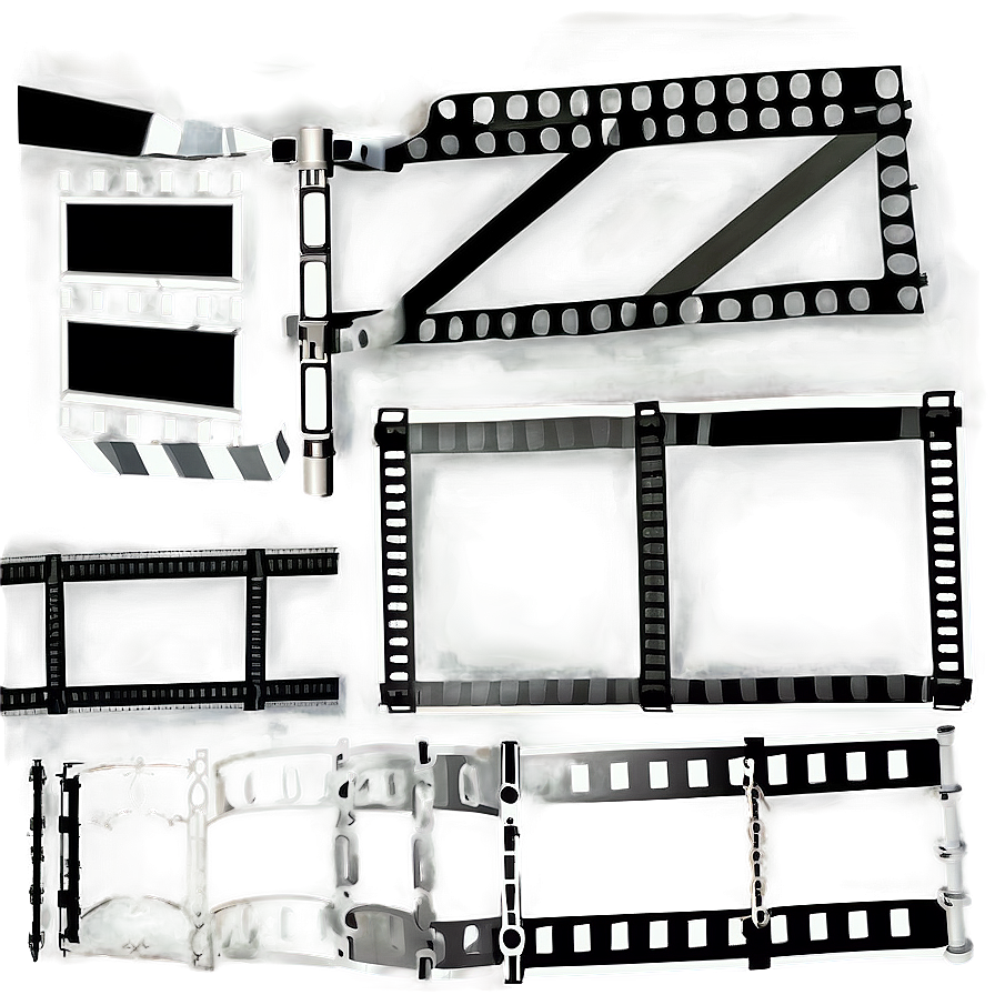 Film Frame Collection Set Png 06202024 PNG image