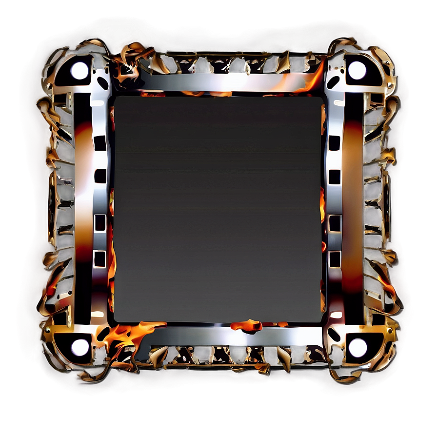 Film Frame With Burned Edges Png 96 PNG image