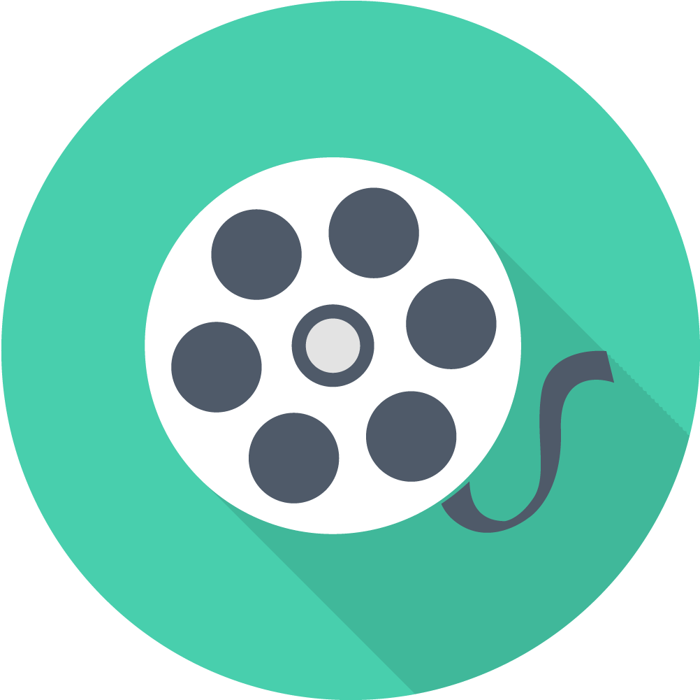 Film Reel Icon PNG image