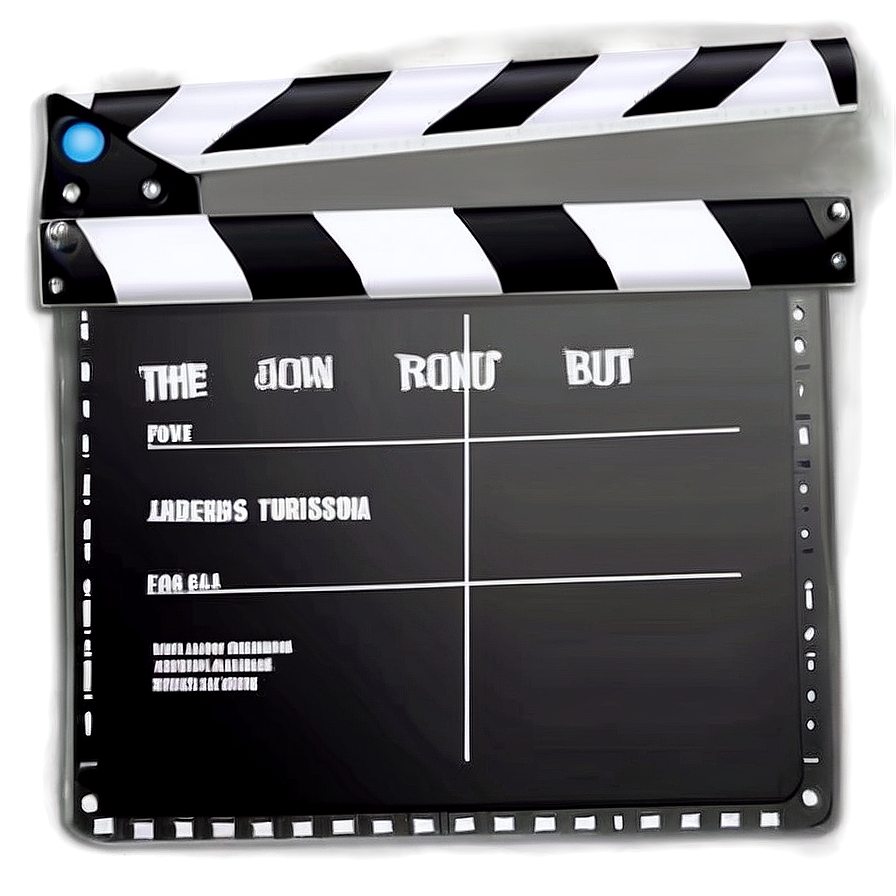 Film Slate For Indie Filmmakers Png 34 PNG image