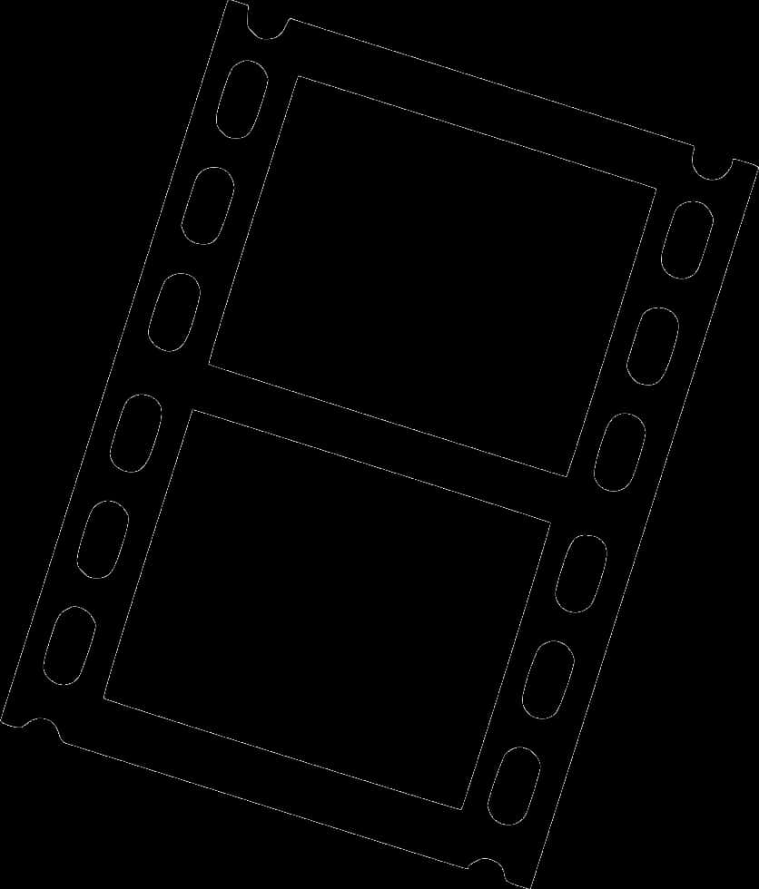 Film Strip Silhouette PNG image