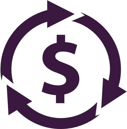 Financial Cycle Icon PNG image