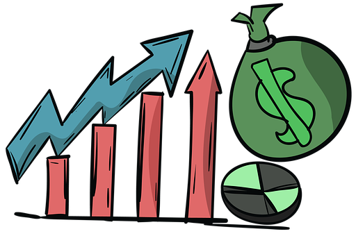 Financial Growth And Wealth Increase PNG image