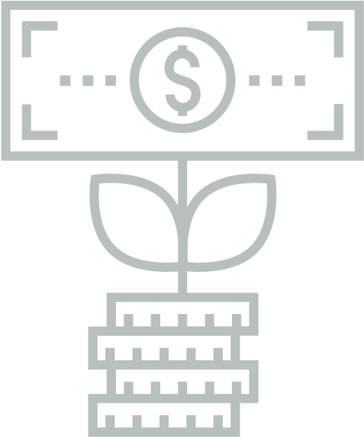 Financial Growth Concept Icon PNG image