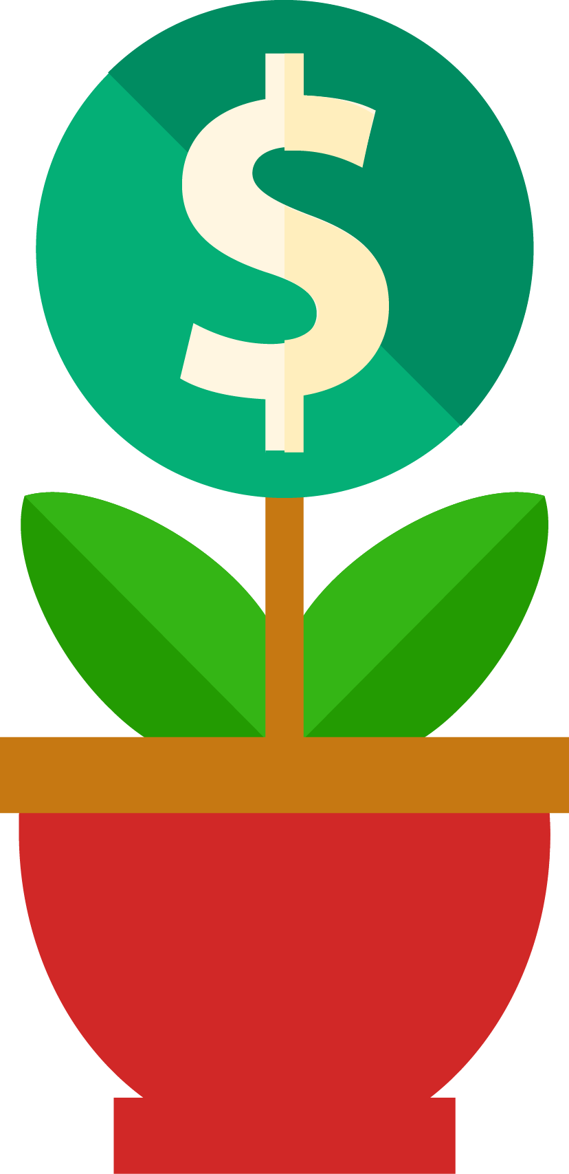 Financial Growth Concept PNG image