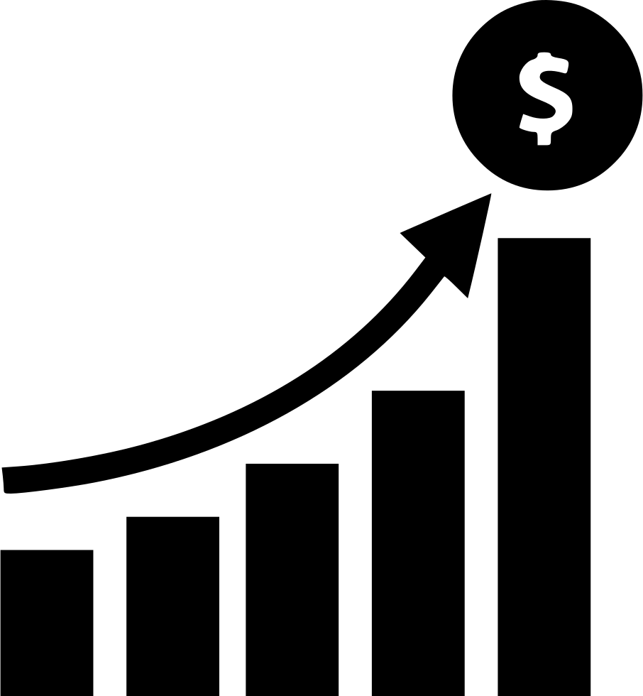 Financial Growth Graph PNG image