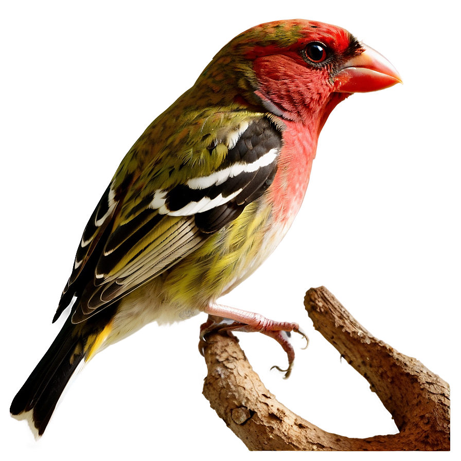 Finch Bird Colorful Png 50 PNG image