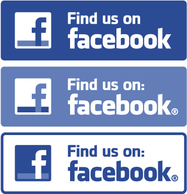 Find Us On Facebook Badges PNG image