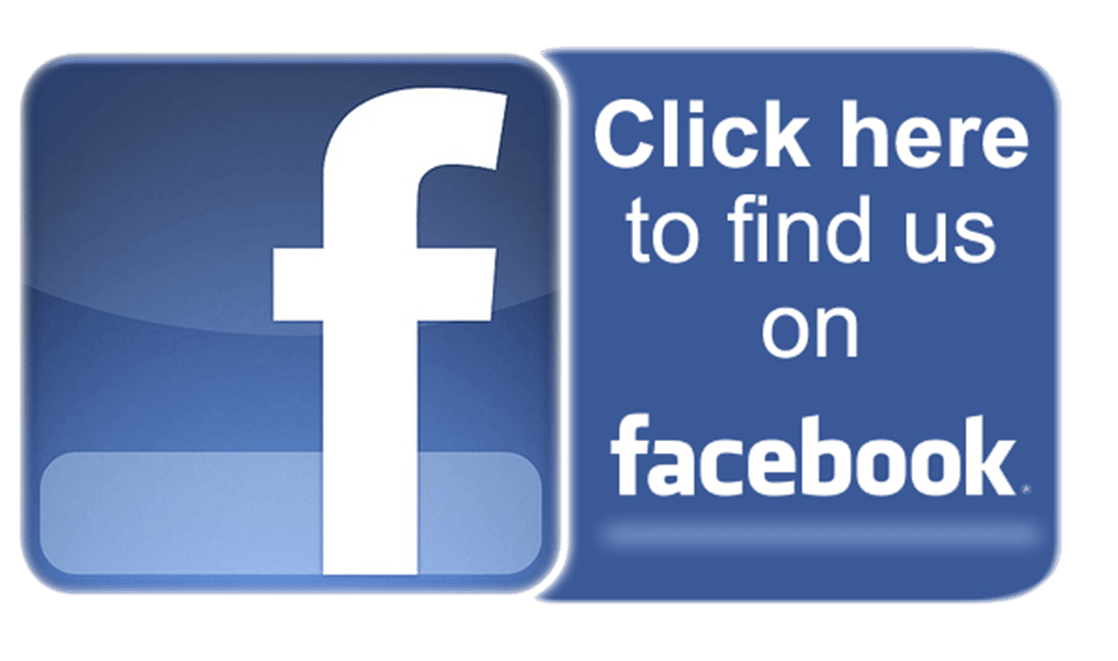 Find Us On Facebook Button PNG image