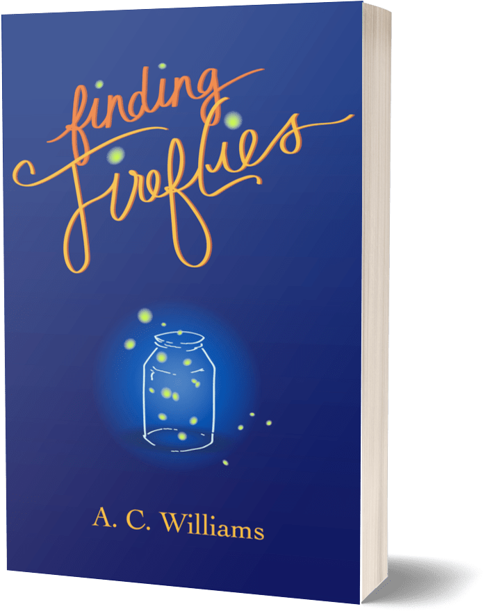 Finding Fireflies Book Cover PNG image