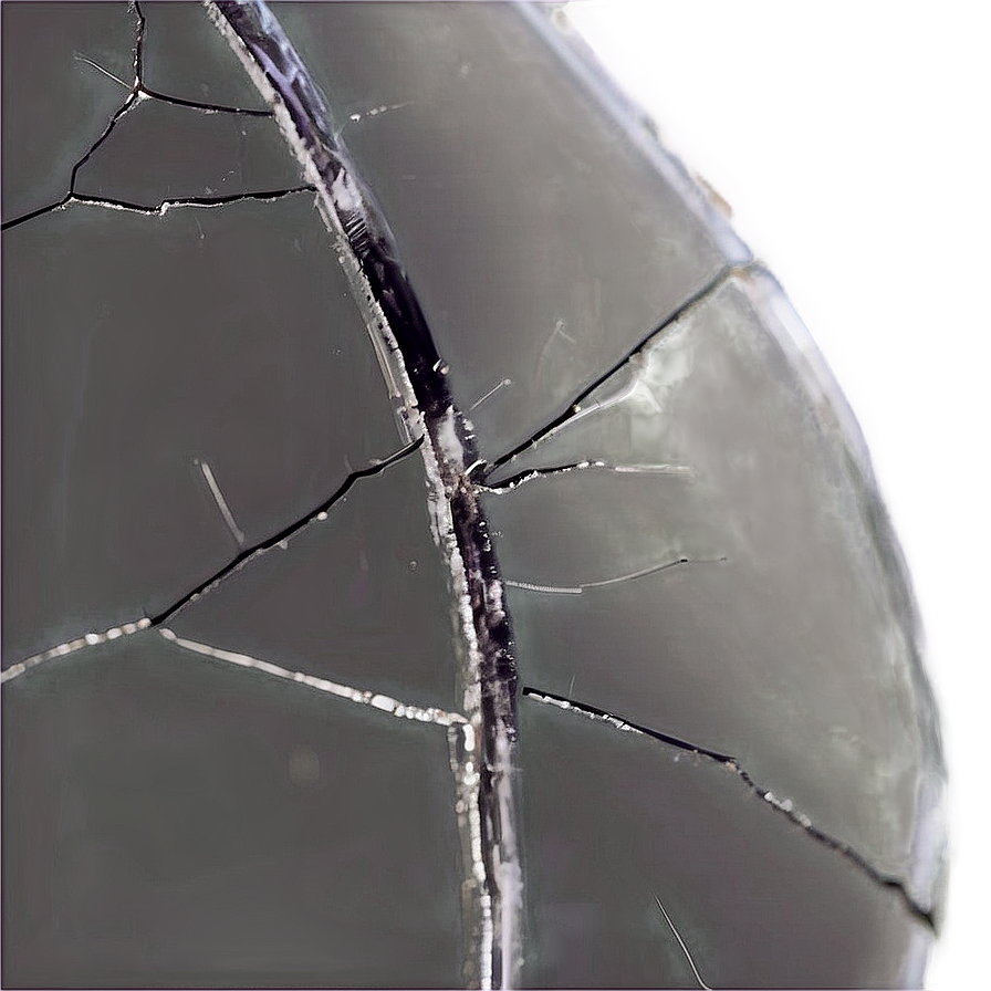 Fine Glass Crack Detail Png 06122024 PNG image