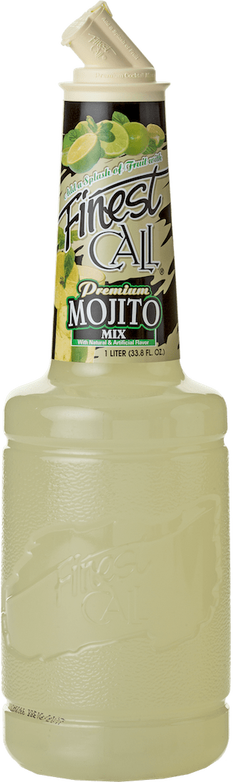 Finest Call Premium Mojito Mix Bottle PNG image