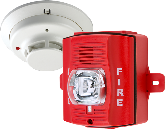 Fire Alarmand Smoke Detector Systems PNG image