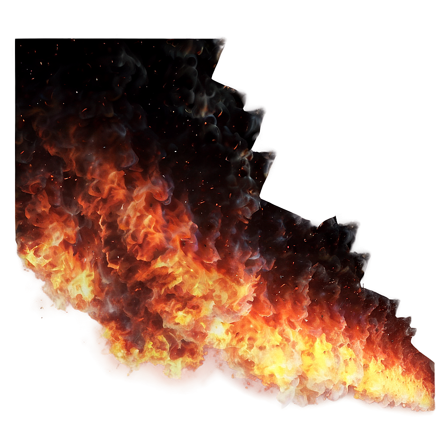 Fire Burst Overlay Png 06272024 PNG image