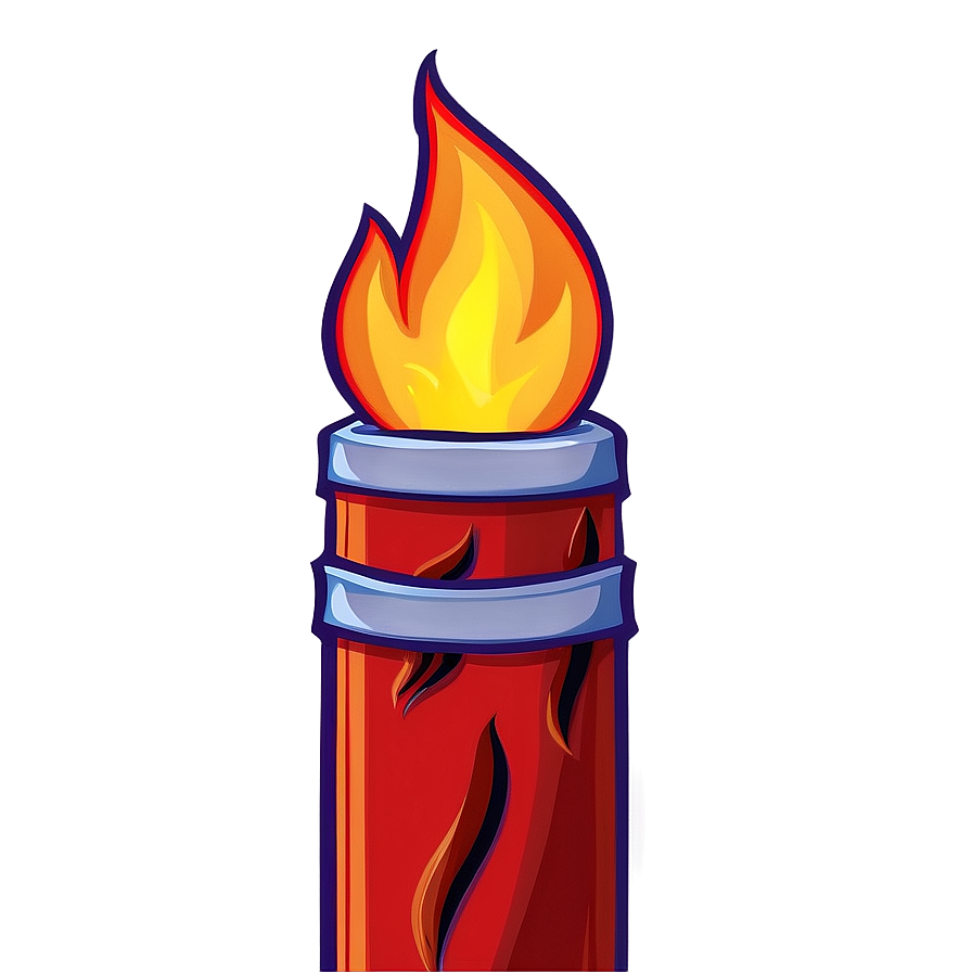 Fire Cartoon Border Png Qrr PNG image