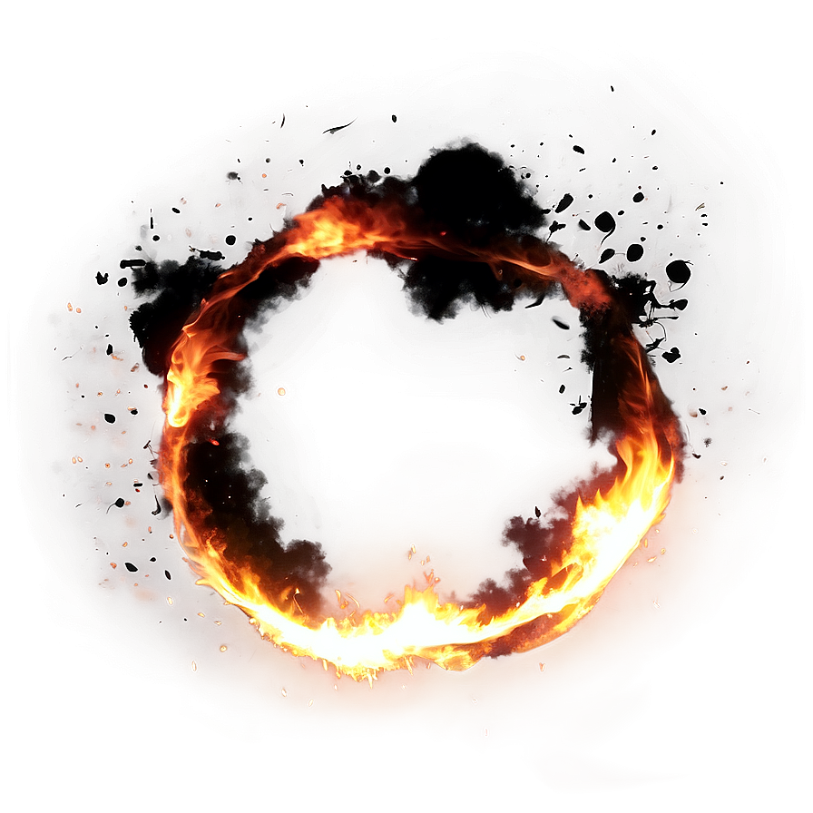 Fire Circle Effect Png Uua PNG image