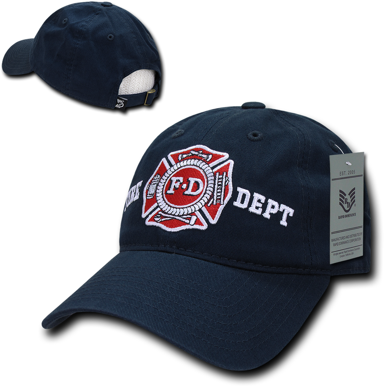 Fire Department Baseball Cap PNG image