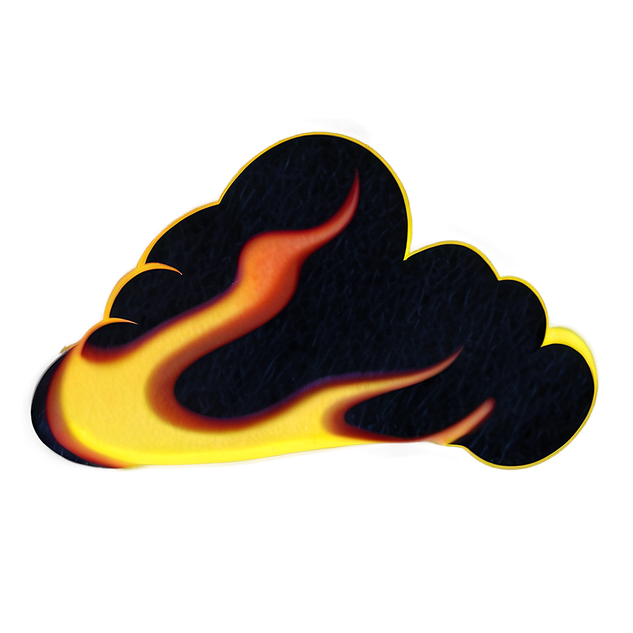 Fire Emoji B PNG image