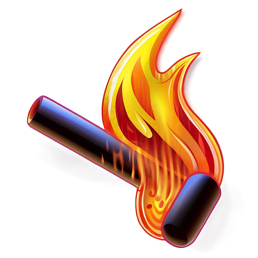 Fire Emoji D PNG image