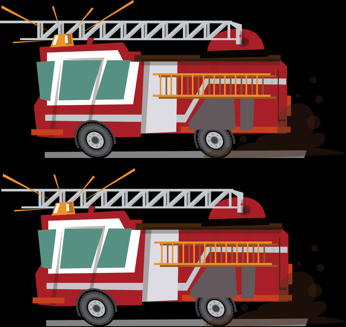 Fire Engine Illustration PNG image