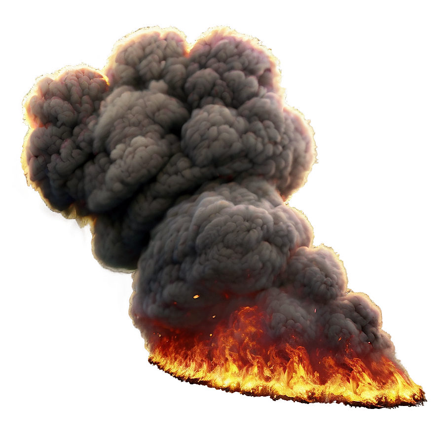 Fire Explosion Hit Effect Png 06282024 PNG image