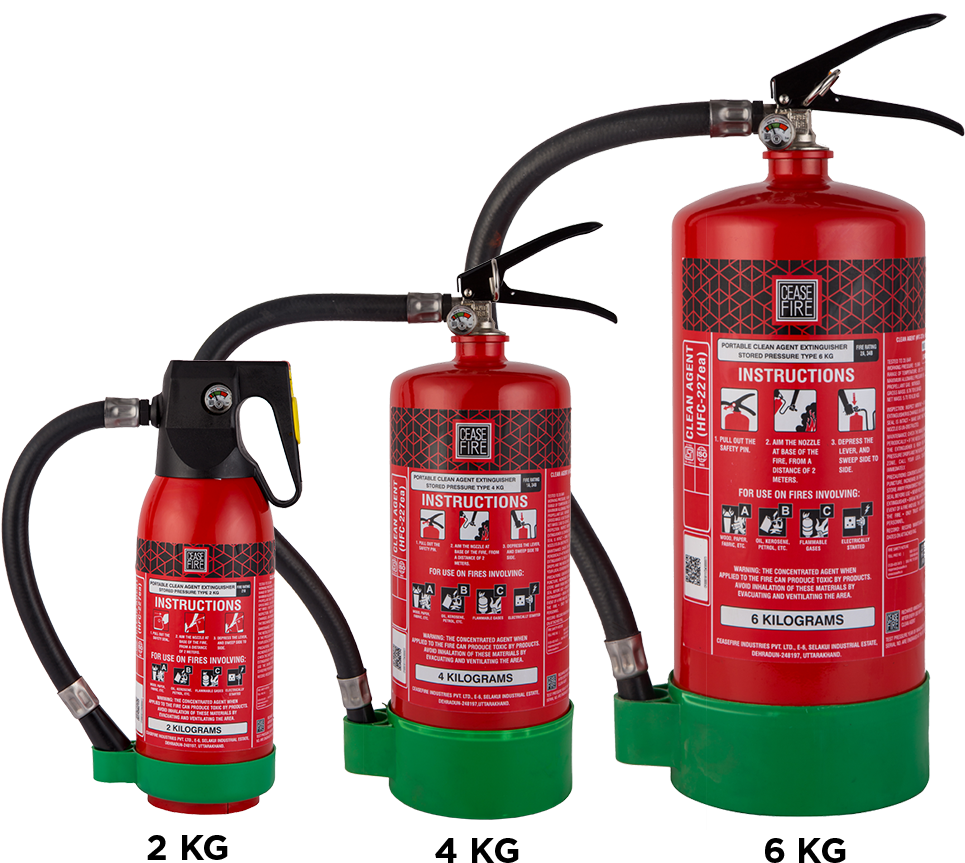 Fire Extinguishers Different Sizes PNG image