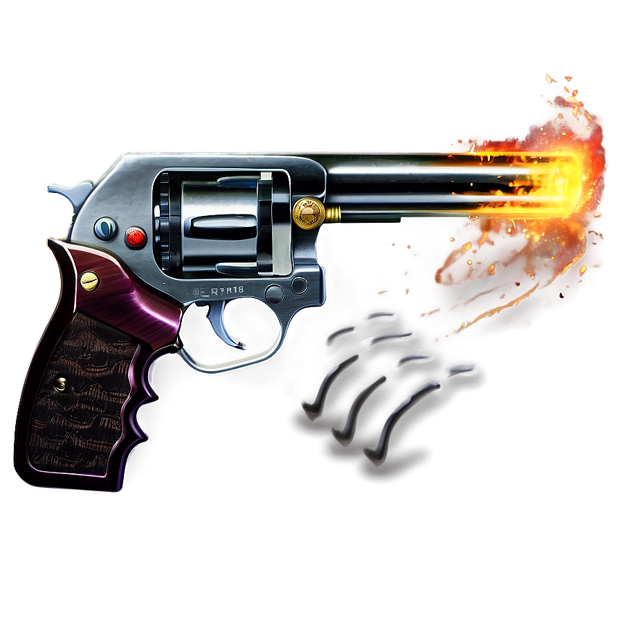 Fire Gun Flash Artwork Png 81 PNG image