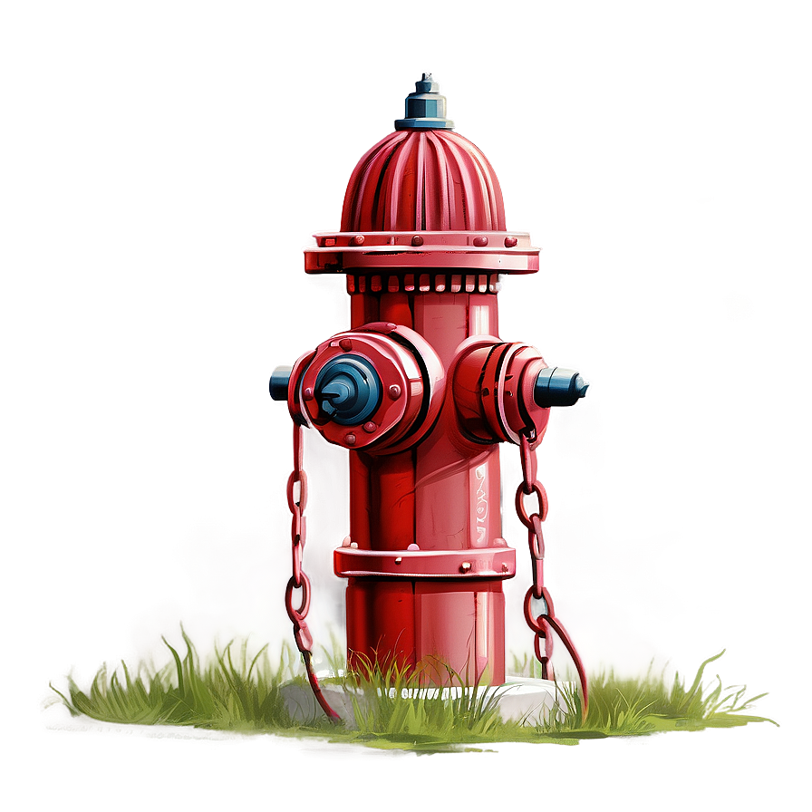 Fire Hydrant Drawing Png 06122024 PNG image