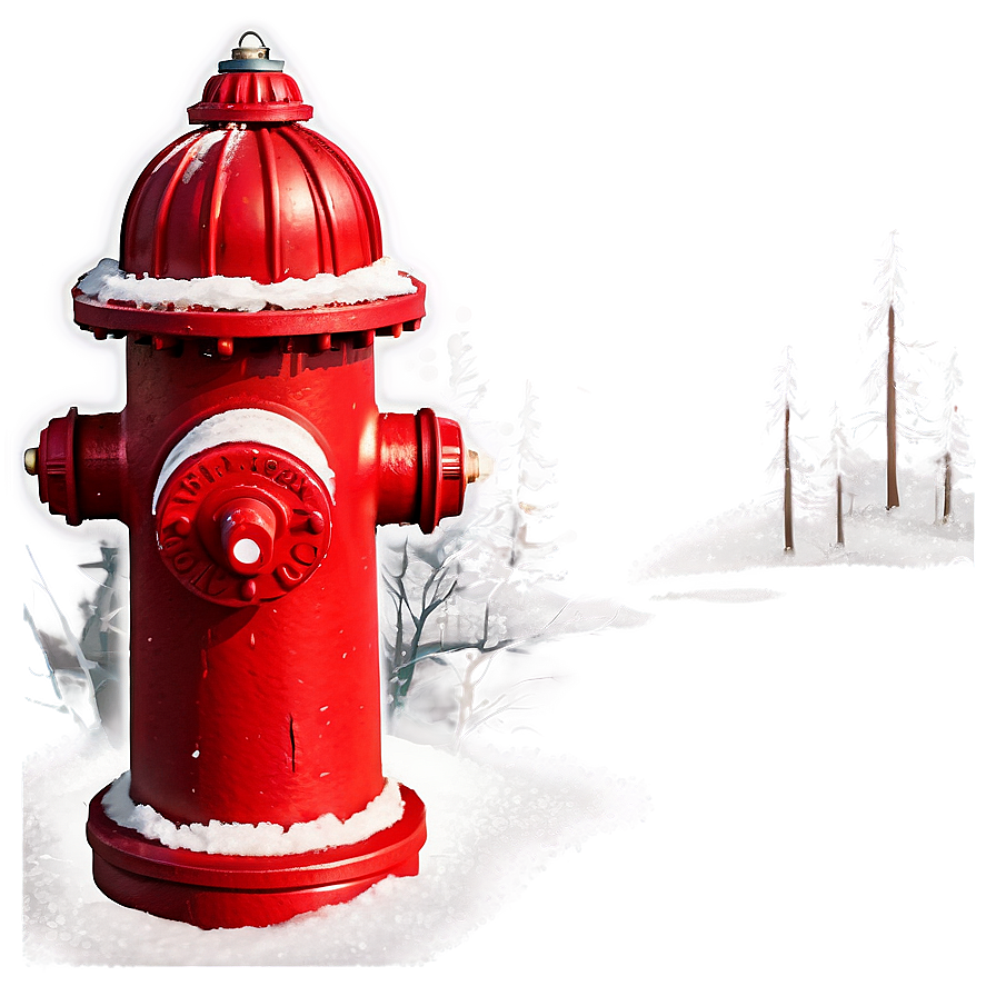 Fire Hydrant In Snow Png 57 PNG image