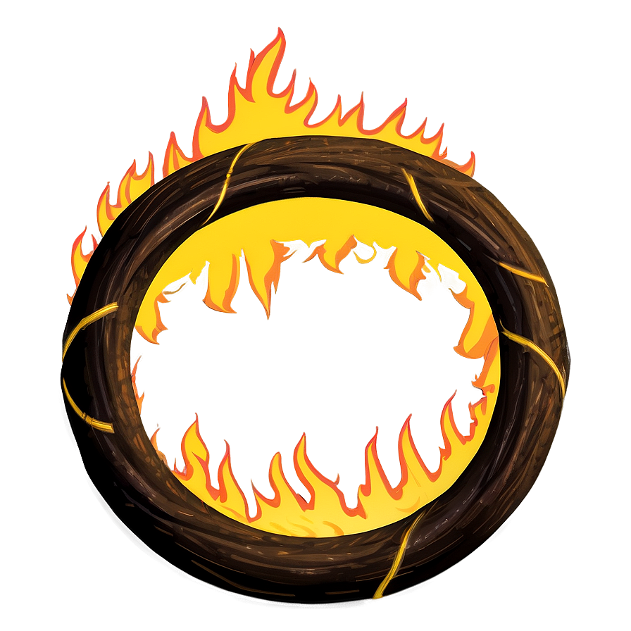 Fire Ring Spectacle Png Mng PNG image