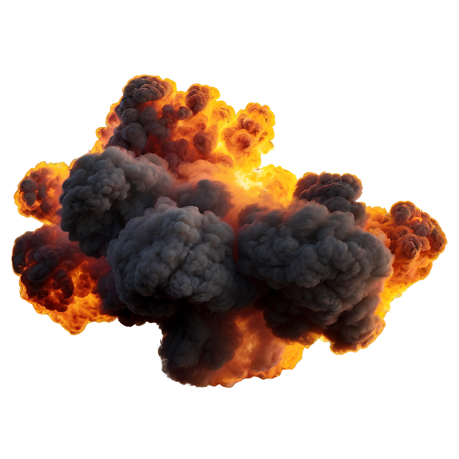 Fire Smoke Explosion Png Fhs PNG image