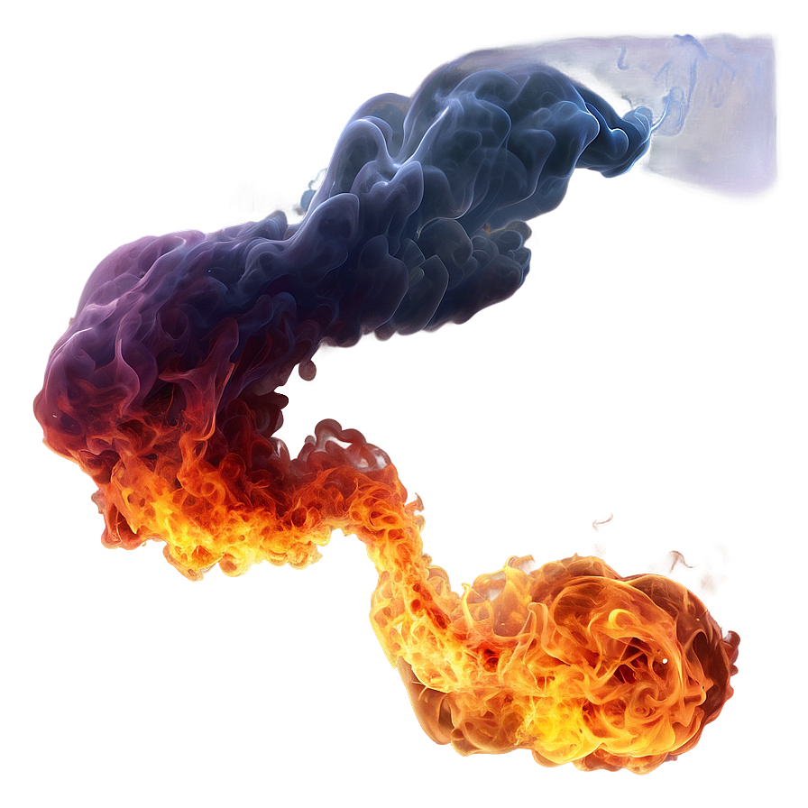 Fire Smoke Wave Png 43 PNG image