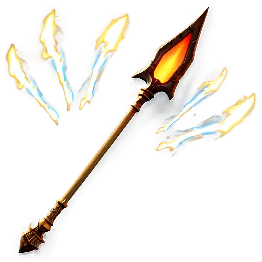 Fire Spear Png 58 PNG image