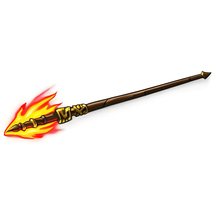 Fire Spear Png Jej4 PNG image